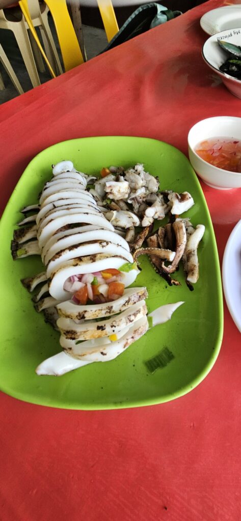 grilled seafood Panabo